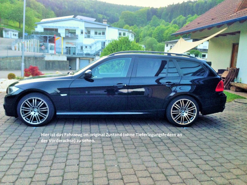 Ap Tieferlegungsfedern  VA für BMW 320d Typ E91 (Touring) 